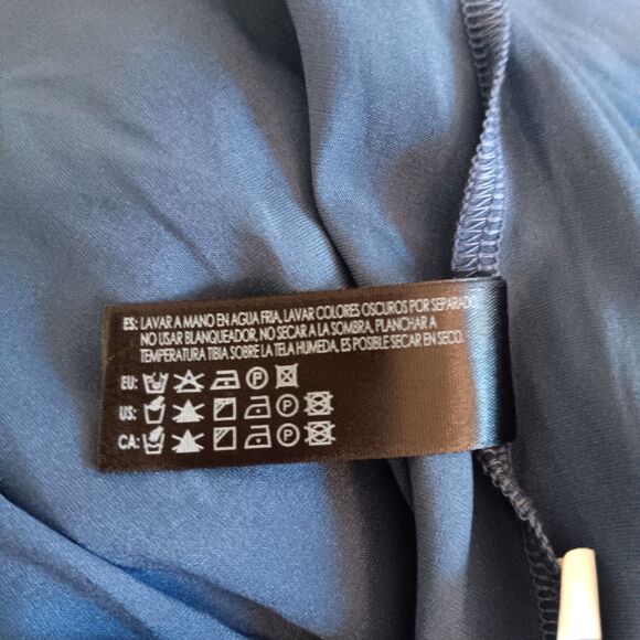 Elle Macpherson Intimates Babydoll Chemise Slip Small Silk Blend Lingerie Lace - Picture 14 of 14